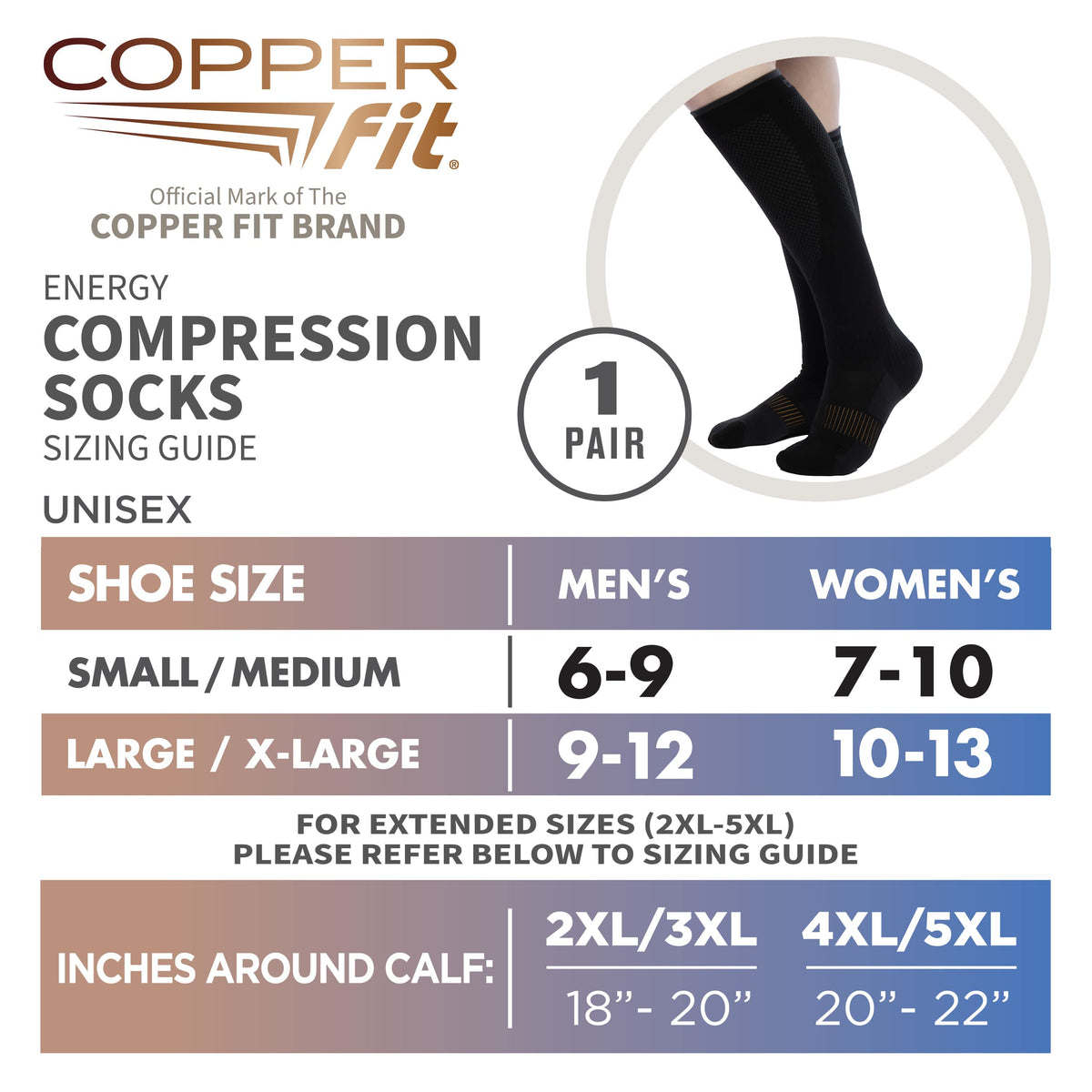Easy On/Off Energy Compression Socks