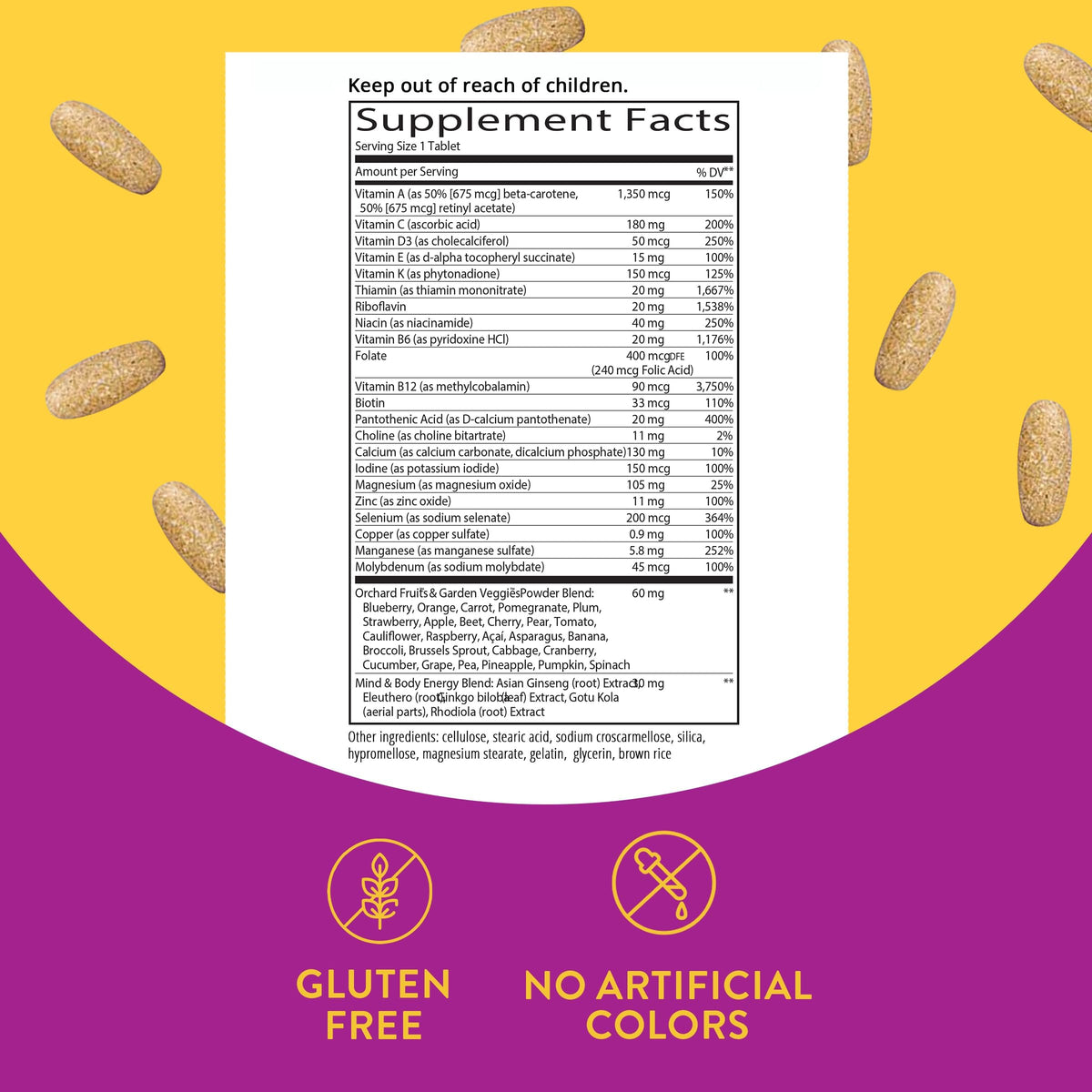 Nature’s Way Alive! Women’s 50+ Ultra Potency Complete Multivitamin