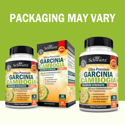 Garcinia Cambogia Weight Loss Pills with 1500mg HCA Pure Extract, 90ct