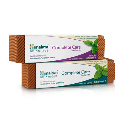 Himalaya Botanique Complete Care Toothpaste, Herbal Variety 4 Pack, 5.29 oz