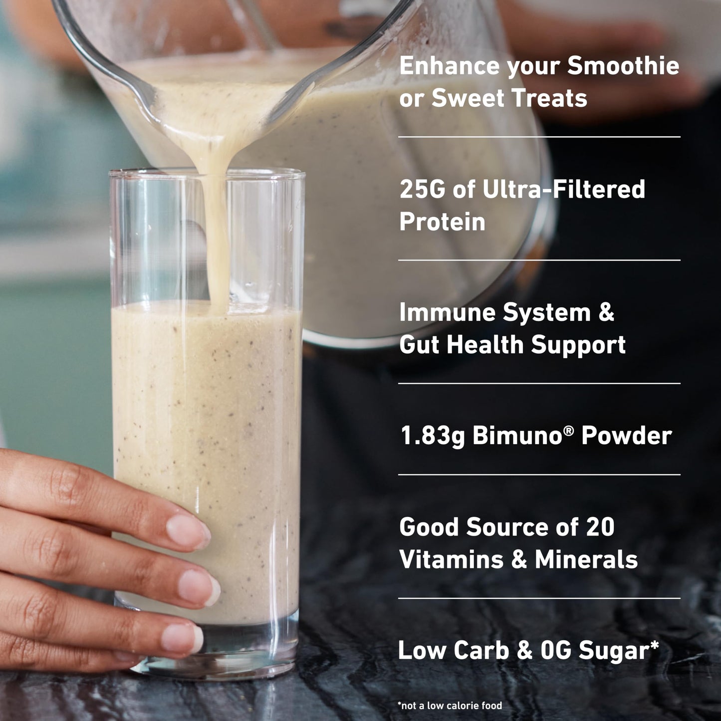 Isopure Protein + Gut Health & Immune Support Powder, Chocolate Mousse, 25g Whey Protein with Prebiotics & Vitamins, 12 Servings (Pack of 1)