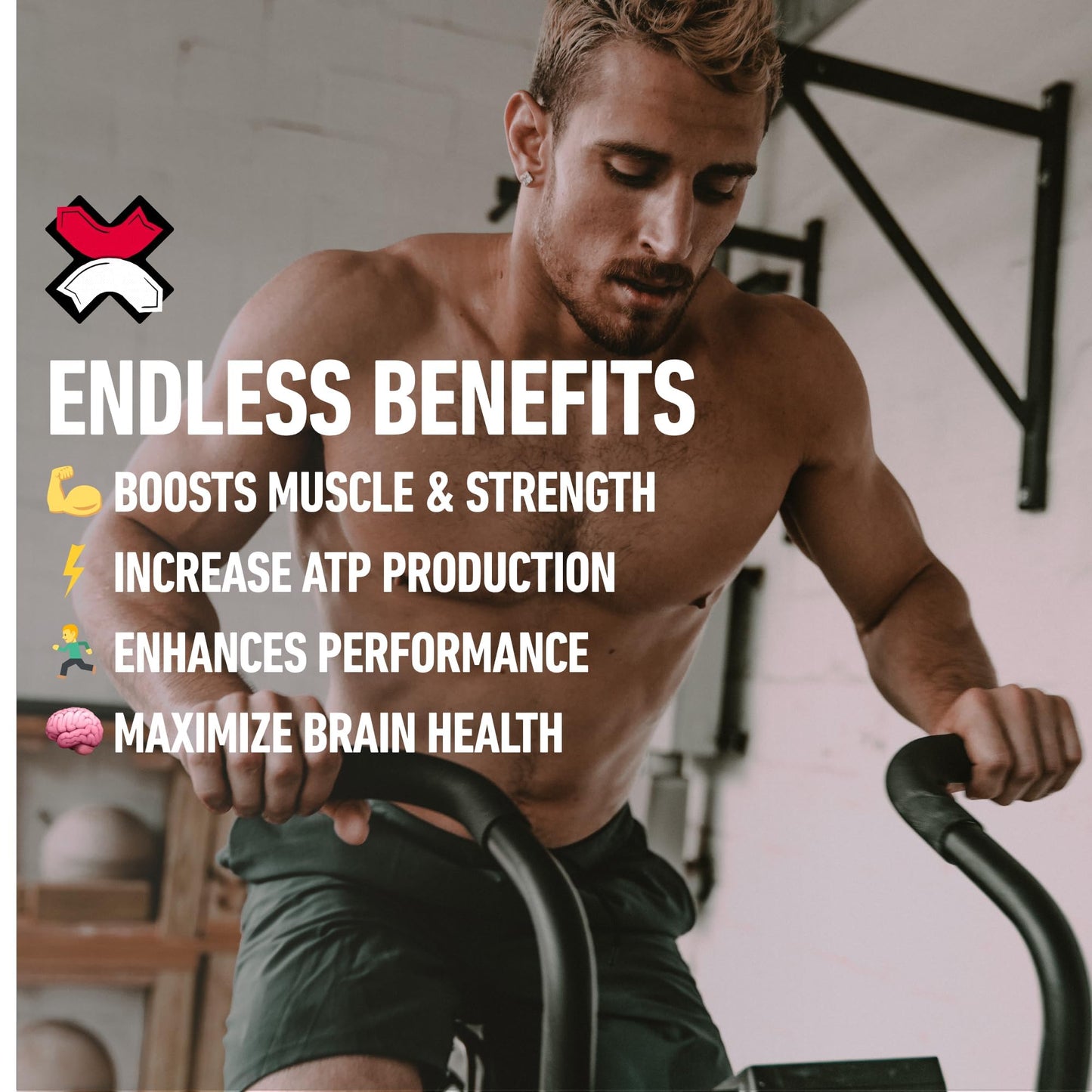 Xwerks Build Creatine Gummies for Men and Women, 120 Count, 100% Pure Creatine Monohydrate, Watermelon Flavored Muscle Building Gummies 4g Per Serving, Pre Workout Anti Melting, 5000mg Total Creatine