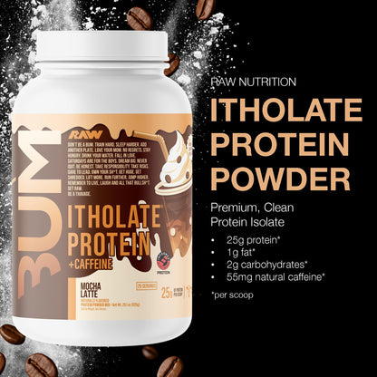 RAW Whey Isolate Protein Powder, Vanilla Oatmeal Cookie (CBUM Itholate Protein) - 100% Grass-Fed Sports Nutrition for Muscle Growth & Recovery - Low-Fat, Low Carb, Naturally Flavored - 25 Servings