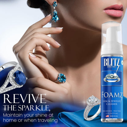Blitz Gem & Jewelry Cleaner Concentrate Refill for Ultrasonic Machines 8 oz