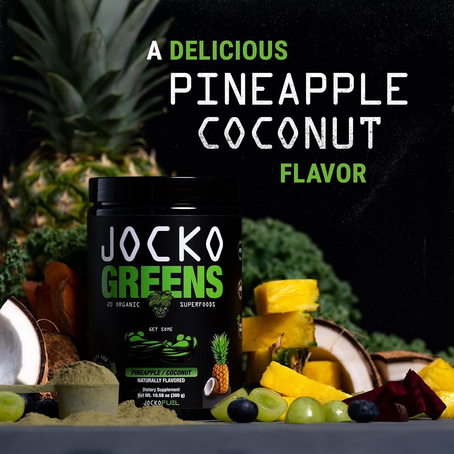 Jocko Fuel Greens & Creatine Bundle - Greens & Superfood Powder + Creatine Powder
