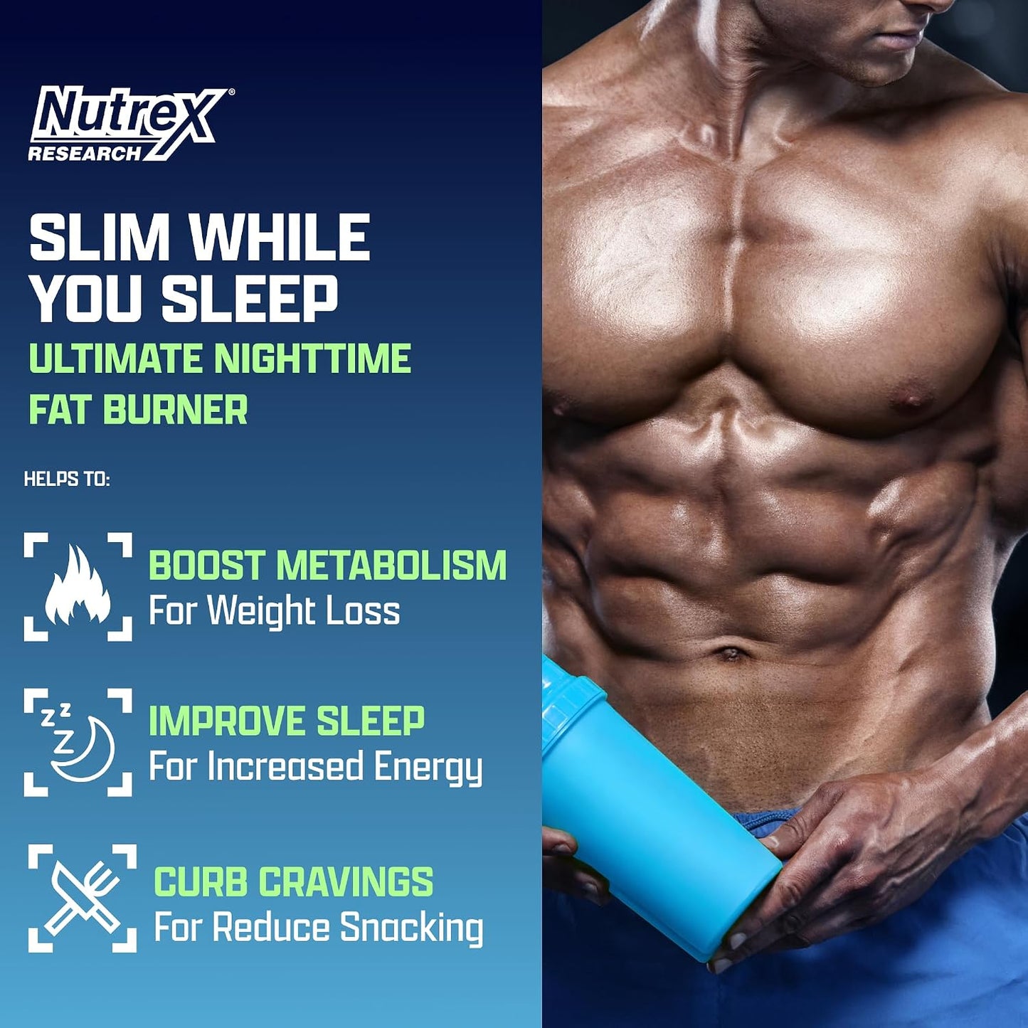 Nutrex Research Lipo 6 Intense and Nighttime AM/PM Bundle