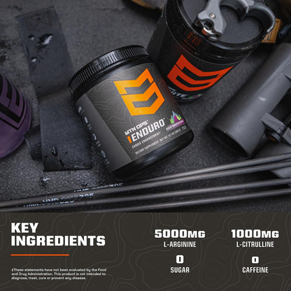 MTN OPS Enduro Stim-Free Pump Pre Workout, Pineapple