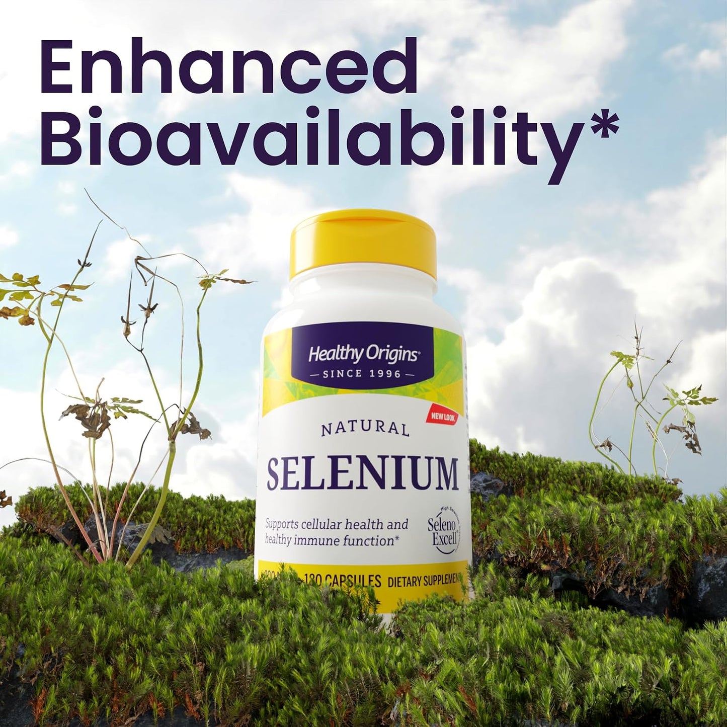Healthy Origins Selenium 200 mcg, SelenoExcell, 180 Capsules