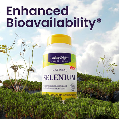 Healthy Origins Selenium 200 mcg, SelenoExcell, 180 Capsules