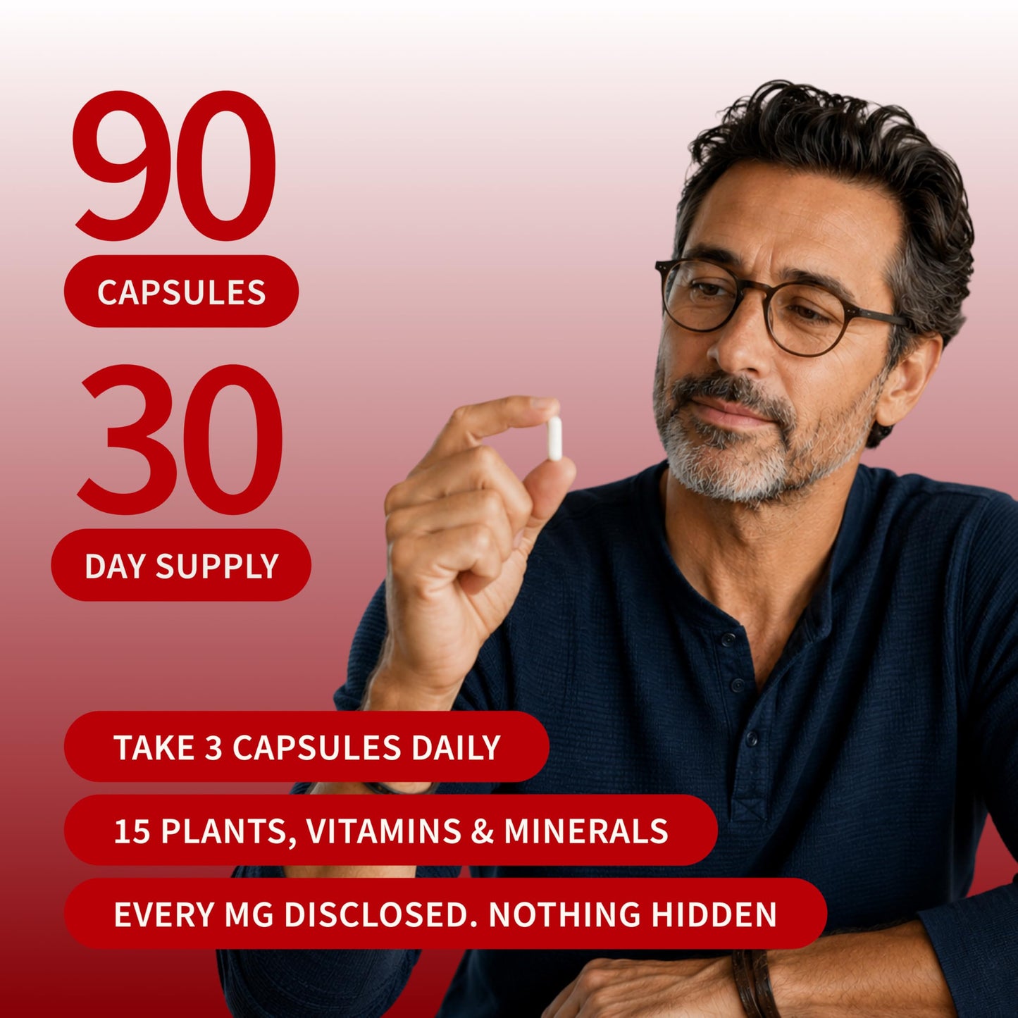 Snap Supplements Big Boy Bundle, Daily Men's Health Support, 90 Caps. Each | Includes Prostate Health with Saw Palmetto for Men, Testo Booster for Men & Nitric Oxide Booster, Vegan, Non-GMO, Gluten-Free