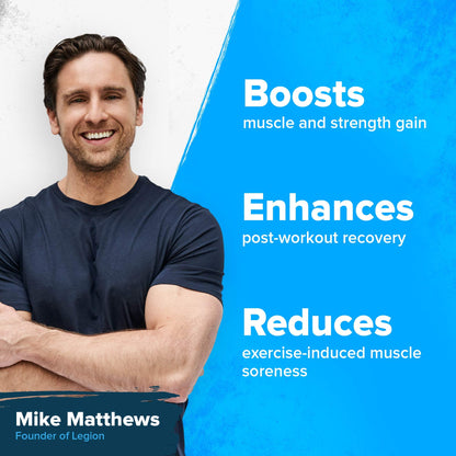 Legion Recharge Post Workout Supplement - All Natural Muscle Builder & Recovery Drink
