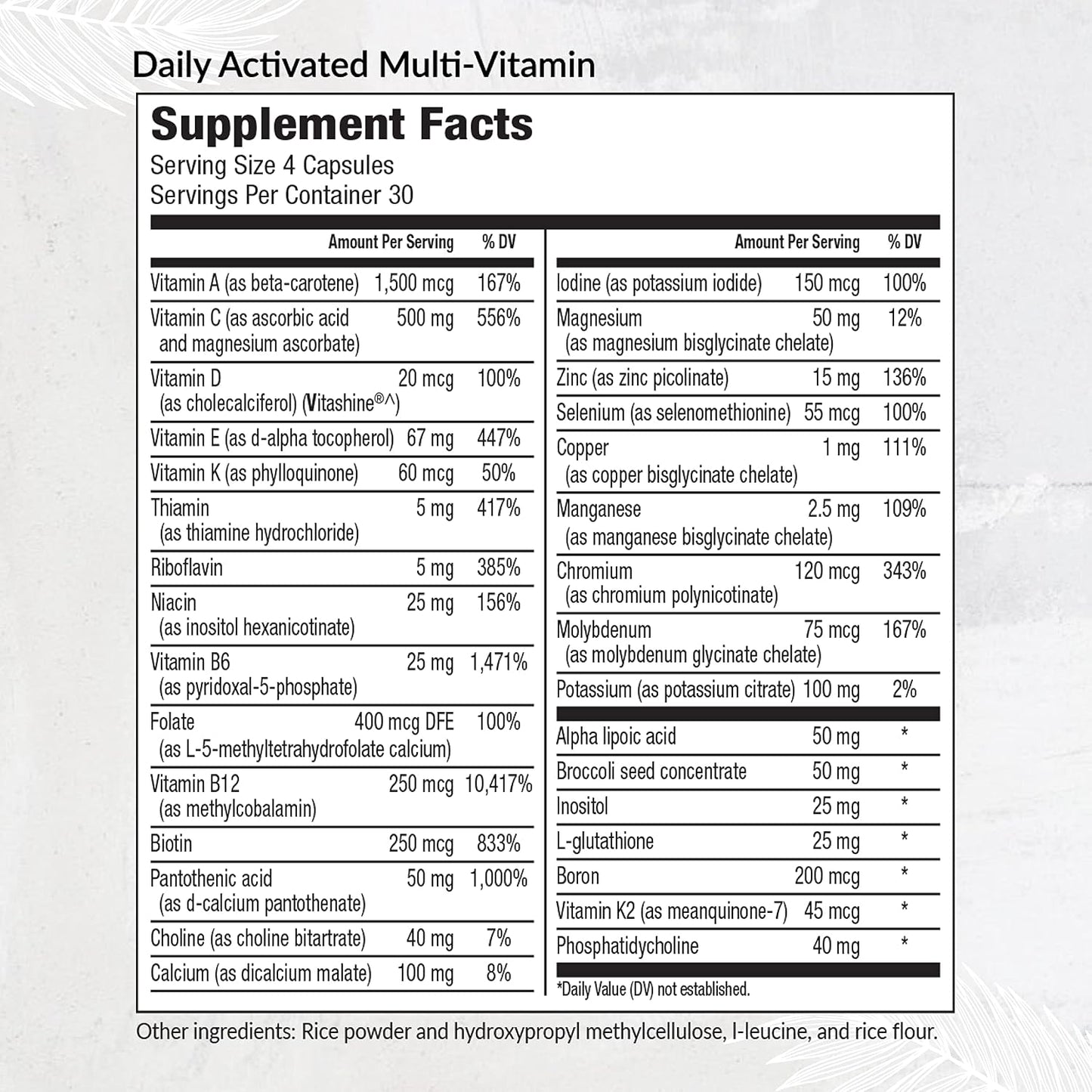 Equilife - Daily Activated Multi-Vitamin (30 Servings) and Progesterone Support (90 ct.) Bundle, 21 Essential Vitamins and Herbal Hormone Supplement