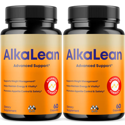 Alkalean Capsules, Alka Lean Weight Management Support Pills, 60 Capsules