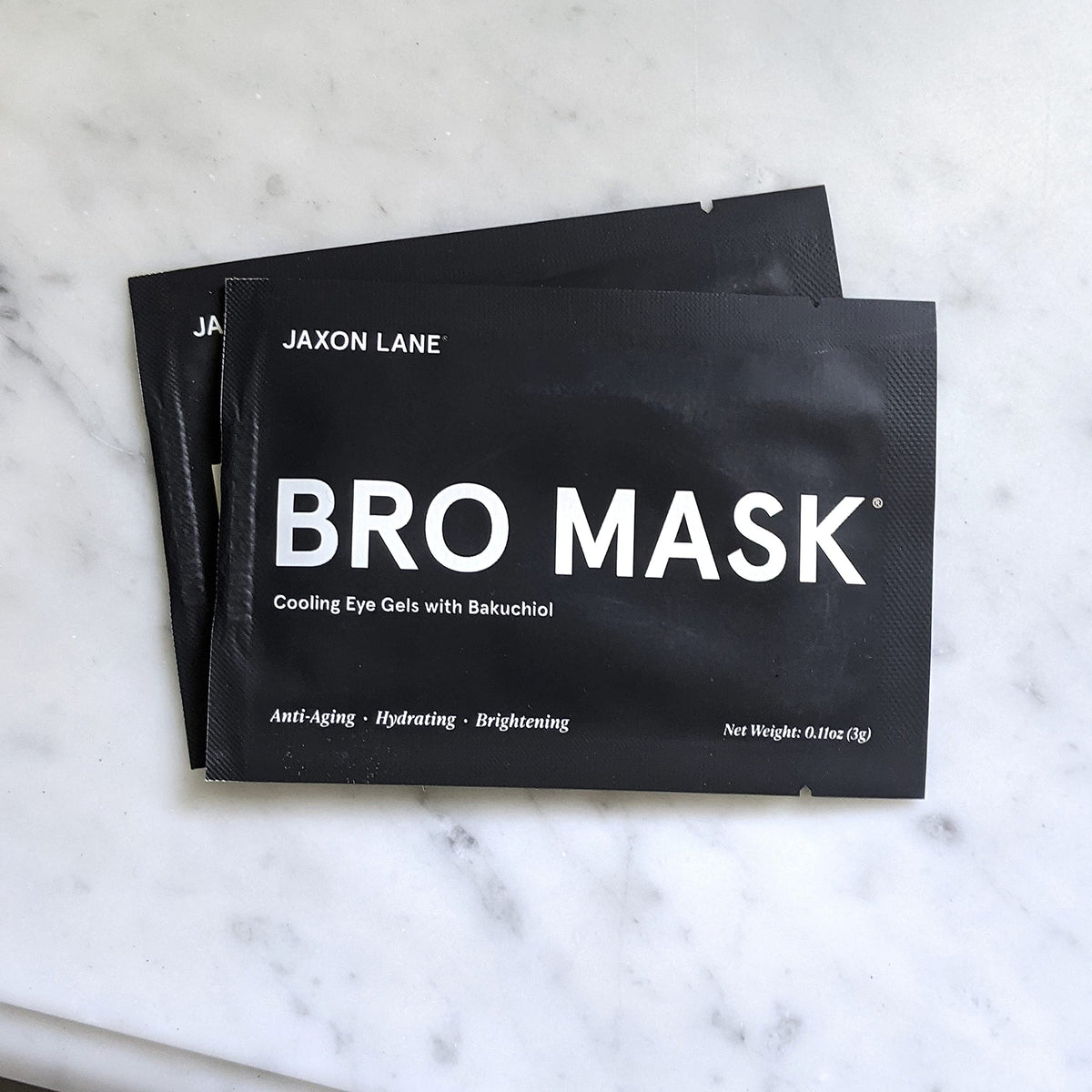 BRO MASK Under Eye Gel Pads: Cooling Eye Patches for Dark Circles and Puffiness