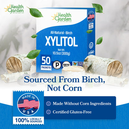 Health Garden Birch Xylitol Sweetener - Xylitol Sugar Substitute - 15 oz