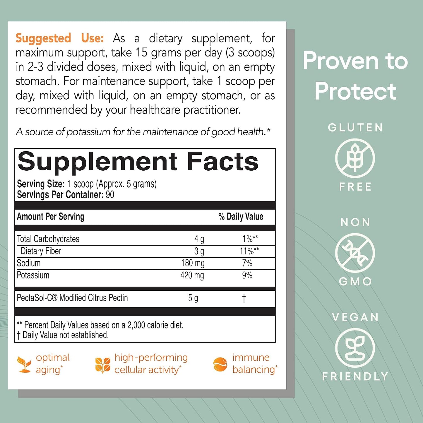 Ultimate Prostate Health Supplement Bundle Including ecoNugenics ProstaCaid and Pectasol Modified Citrus Pectin - Immune Function & Prostate Support for Men