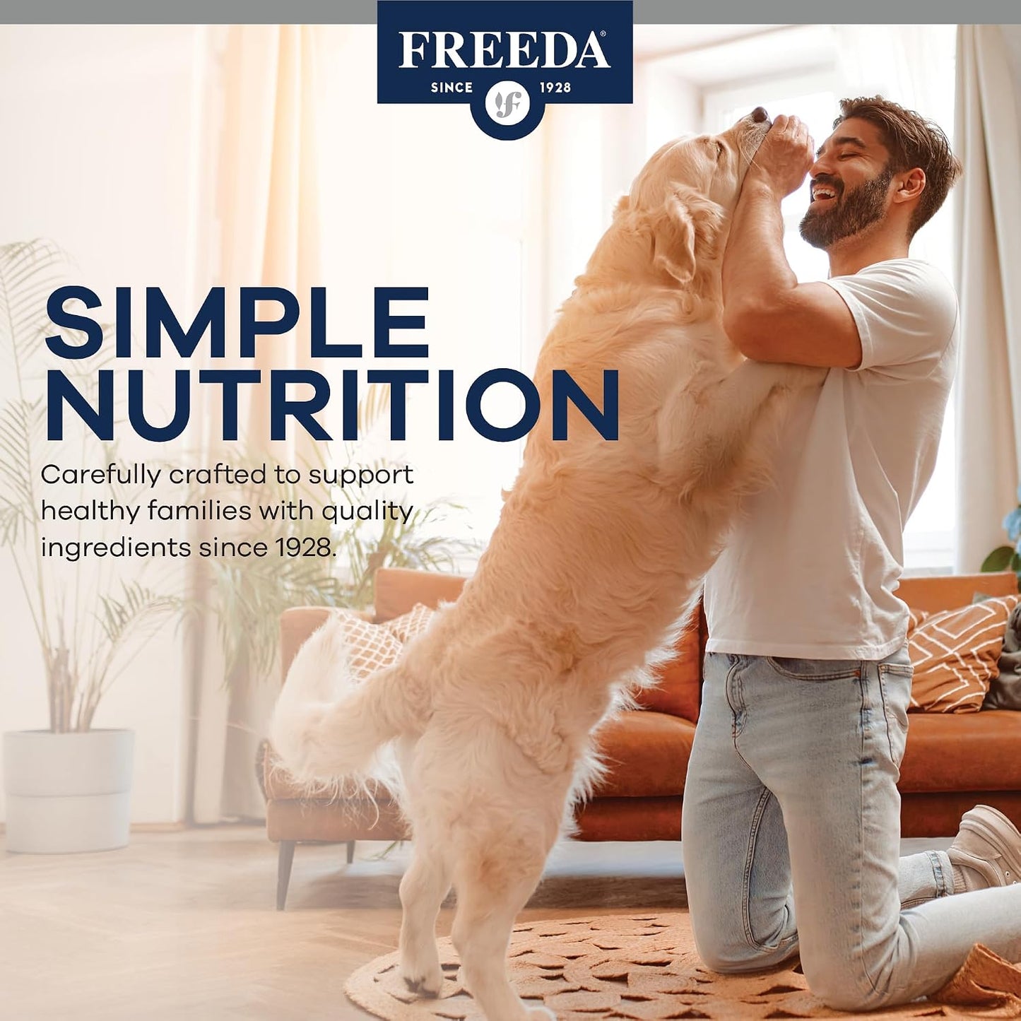 Freeda Calcium Phosphate Powder Mineral Supplement - 16 oz | Kosher Calcium and Phosphorus Powder Supplement to Support Bone Strength & Joint Health for Men, Women, Dogs, and Cats