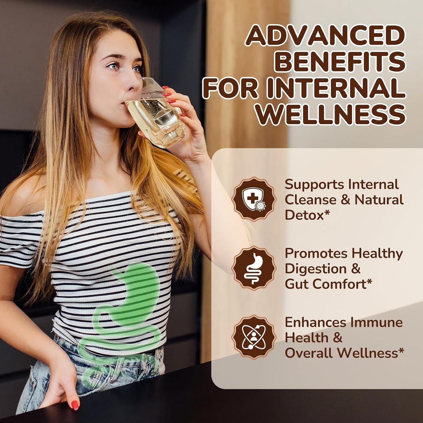 16 in 1 Wormwood Black Walnut Clove Cleanse for Humans Liquid Drops with Soursop Oil of Oregano Pumpkin Seed PAU D’arco Garlic for Gut Cleanse & Digestive Health, Strawberry Flavor 2 Fl Oz
