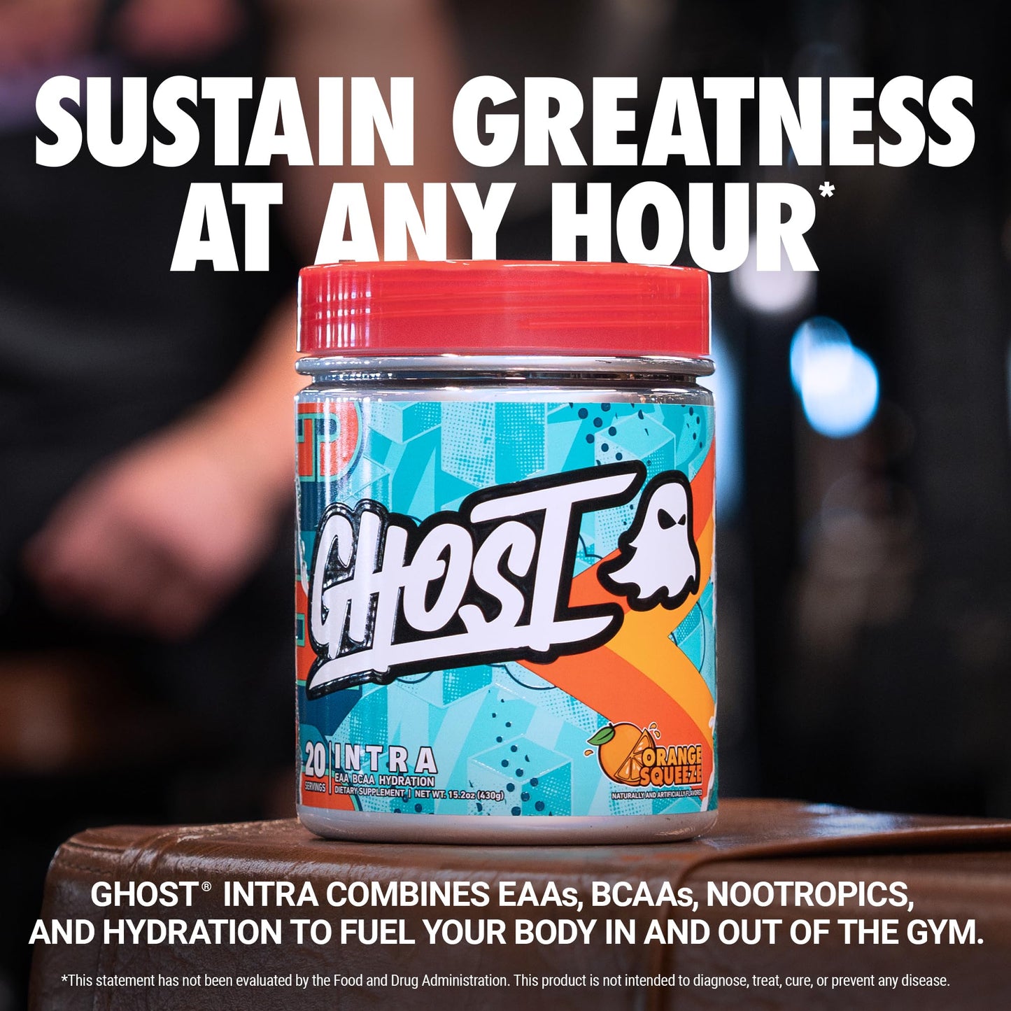 GHOST Intra Workout Powder, Welch's Grape - BCAAs &, EAAs, Nootropics & Hydration - Essential & Branch Chain Amino Acids Supports Muscle Recovery & Focus - Pre, Intra & Post Workout Powders