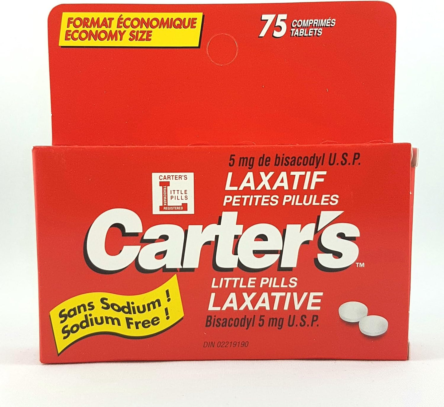 CARTER'S LITTLE PILLS 75'S