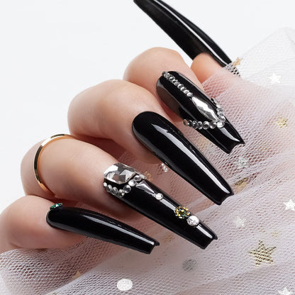 Makartt Nail Rhinestone Glue Gel, Upgrade Gel Nail Glue with Brush & Pen Tip Super Strong