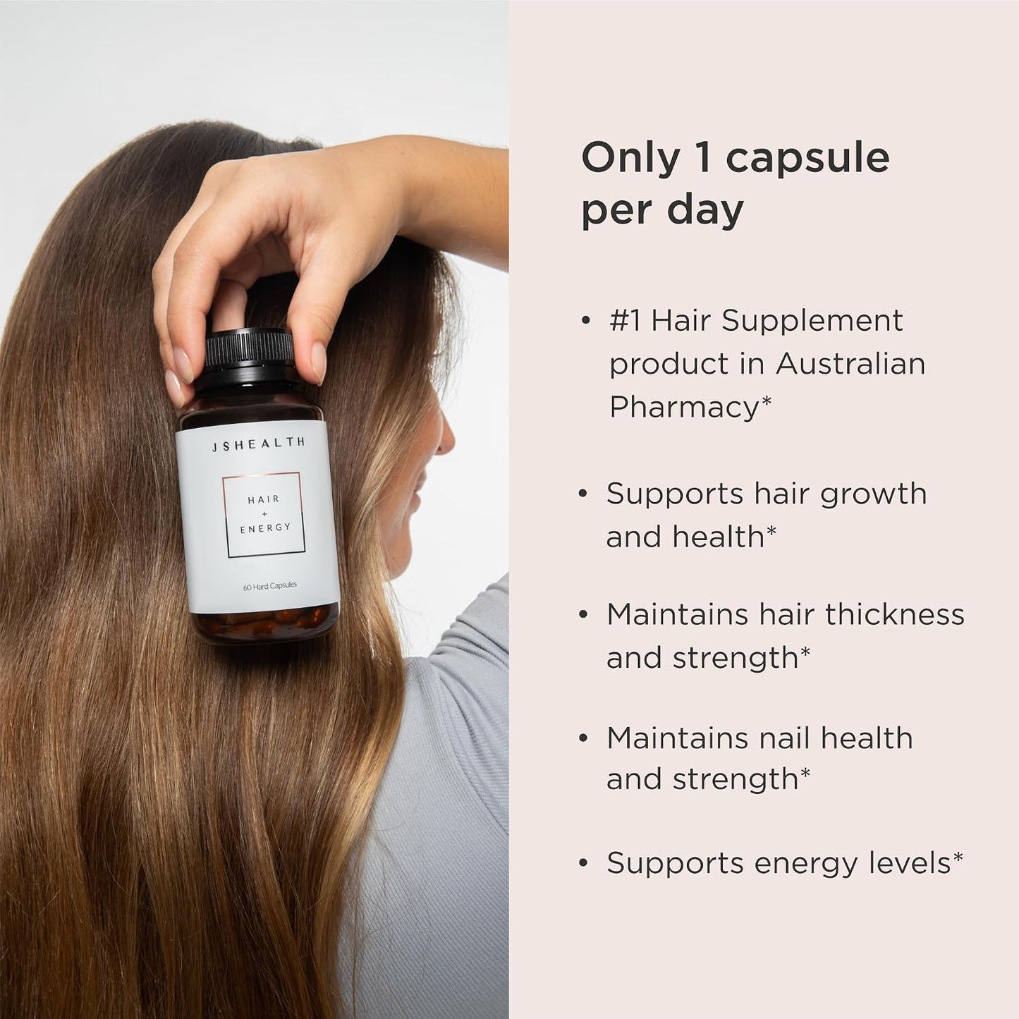 JSHealth Vitamins Beauty Favorites Bundle | Includes Hair + Energy Hair Vitamins & Vitality X + Collagen Beauty Powder Supplement