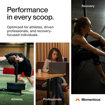 Momentous Essential Grass-Fed Whey Protein Powder - 20 g Whey Isolate Protein - NSF Certified for Sport - Gluten-Free - 25 Servings for Essential Everyday Use - Vanilla - Package May Vary