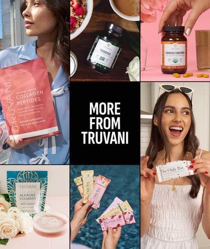 Truvani Organic Plant Based Protein Powder | Strawberry | 10 Servings | Vegan | 20g Pea Protein | Single Serving Travel Packets | Keto | Gluten & Dairy Free | Low Carb