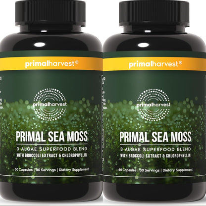 Primal Harvest Sea Moss – Daily Vegan Supplement, Dairy & Soy Free