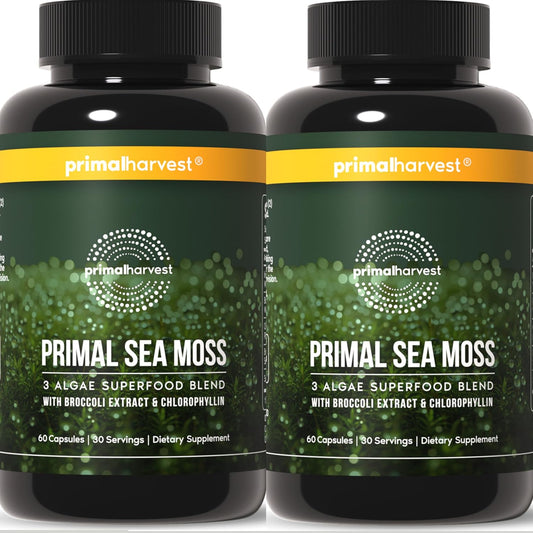 Primal Harvest Sea Moss – Daily Vegan Supplement, Dairy & Soy Free
