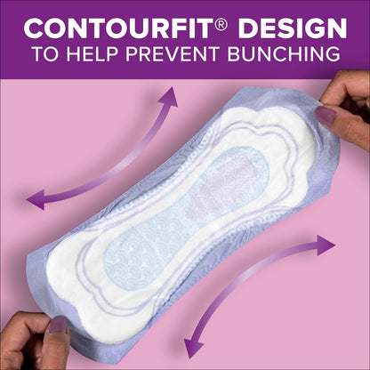 Poise Incontinence Pads & Postpartum Incontinence Pads, 6 Drop Ultimate