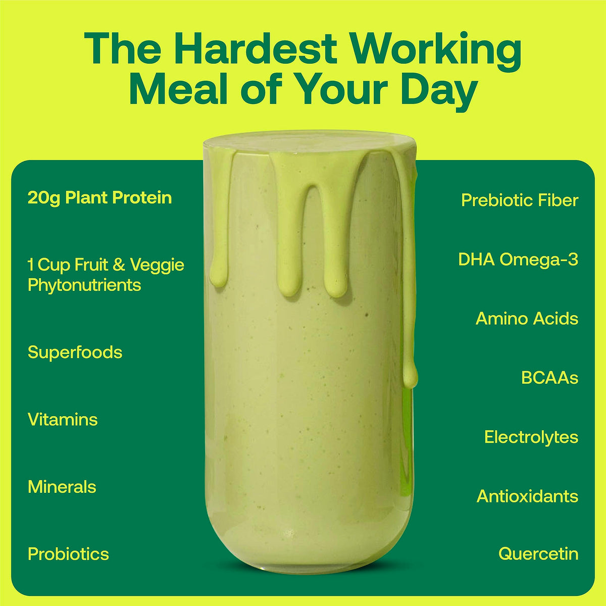Happy Viking Greeña Colada Plant Protein Powder, Created by Venus Williams, 20G Protein
