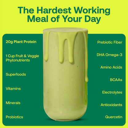 Happy Viking Greeña Colada Plant Protein Powder, Created by Venus Williams, 20G Protein