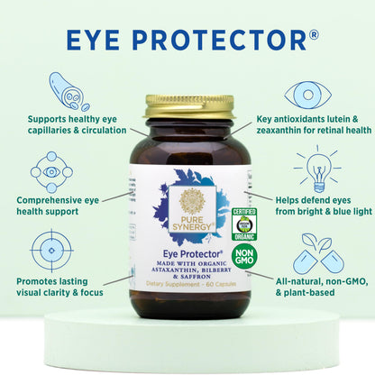 PURE SYNERGY Eye Protector | 100% Natural, Vegan Eye Health Supple