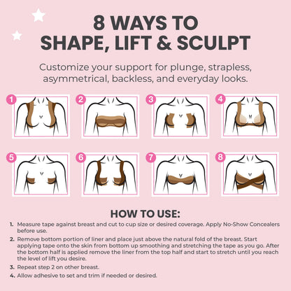 Hollywood Fashion Secrets Body Contour Tape