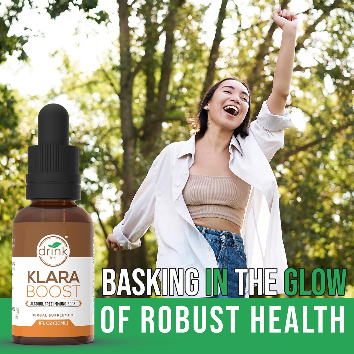 Drink Inc Klara Boost Alcohol Free Immuno-Boost | 30ML Herbal Supplement