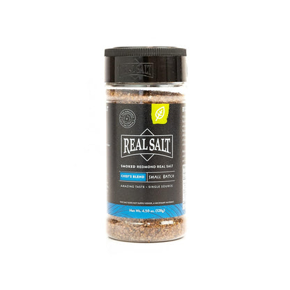 Smoked Redmond Real Salt – Natural Unrefined Gluten Free, Gift Set