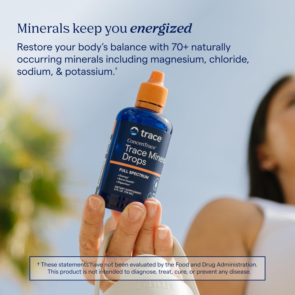 Trace Minerals ConcenTrace Mineral Drops, 70+ Ionic Minerals, 8 fl oz