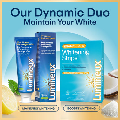 Lumineux 10% Nano Hydroxyapatite Whitening Toothpaste, 3.75 oz