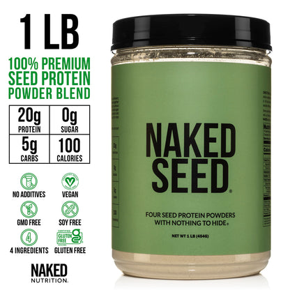 Vegan Protein Bundle: Naked Seed and 1LB Naked Rice