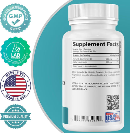 Men’s Daily 7 Essentials + ALA & ALC Complex + 7 Mushroom Complex + Brain Support + Magnesium Bisglycinate Bundle | Energy, Focus, Immunity, Strength, Cognitive Support & Daily Wellness