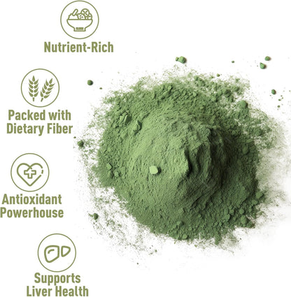 Unleash’d Organic Broccoli Powder 16 oz – 100% Pure Organic Superfood, Raw, Vegan, Non-GMO, Fiber & Vitamin-Rich