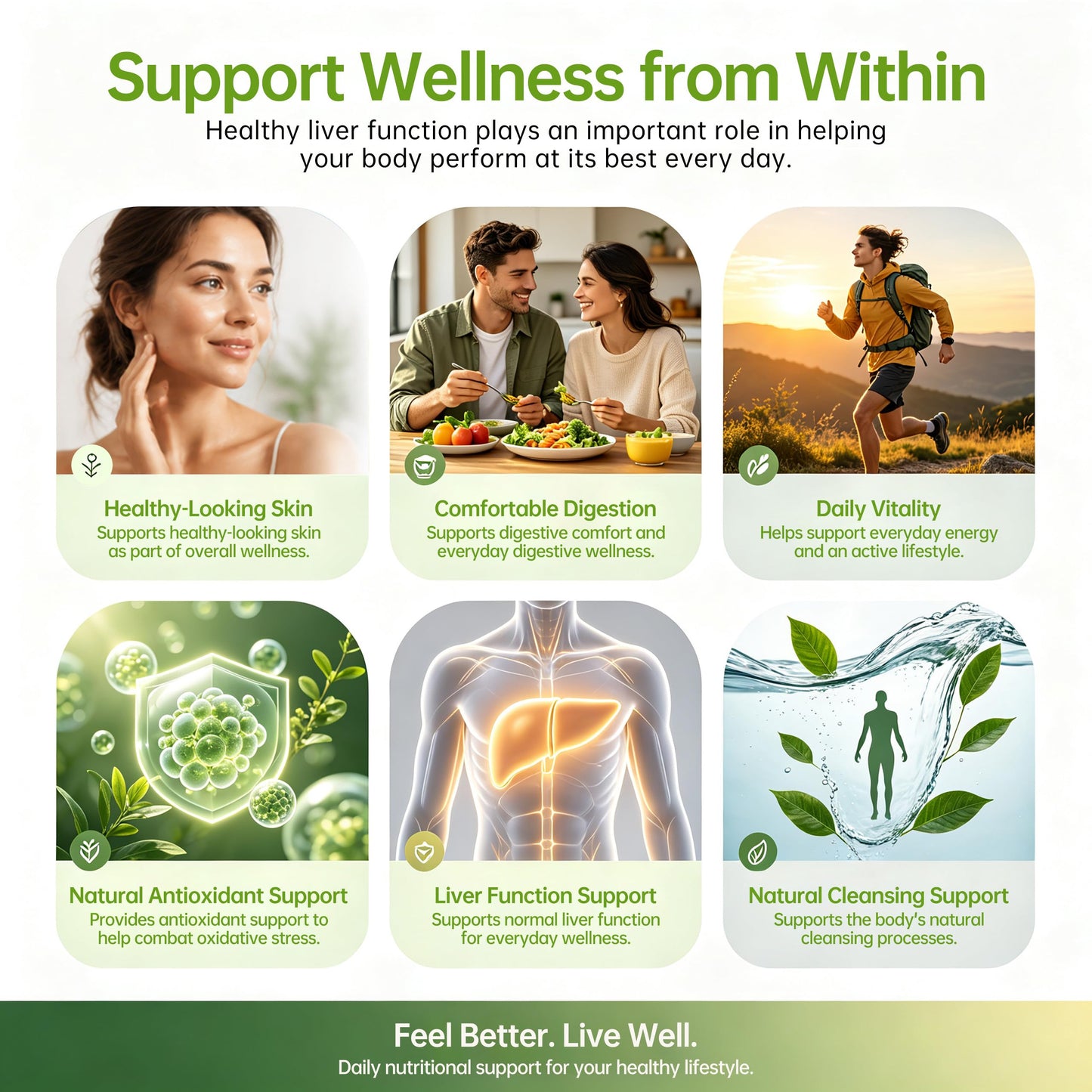 Milk Thistle Liver Support Supplement,60 Capsules,85% Silymarin | Liver Cleanse Detox & Repair Support with Dandelion Root, Artichoke & Boswellia, Non-GMO, Gluten-Free