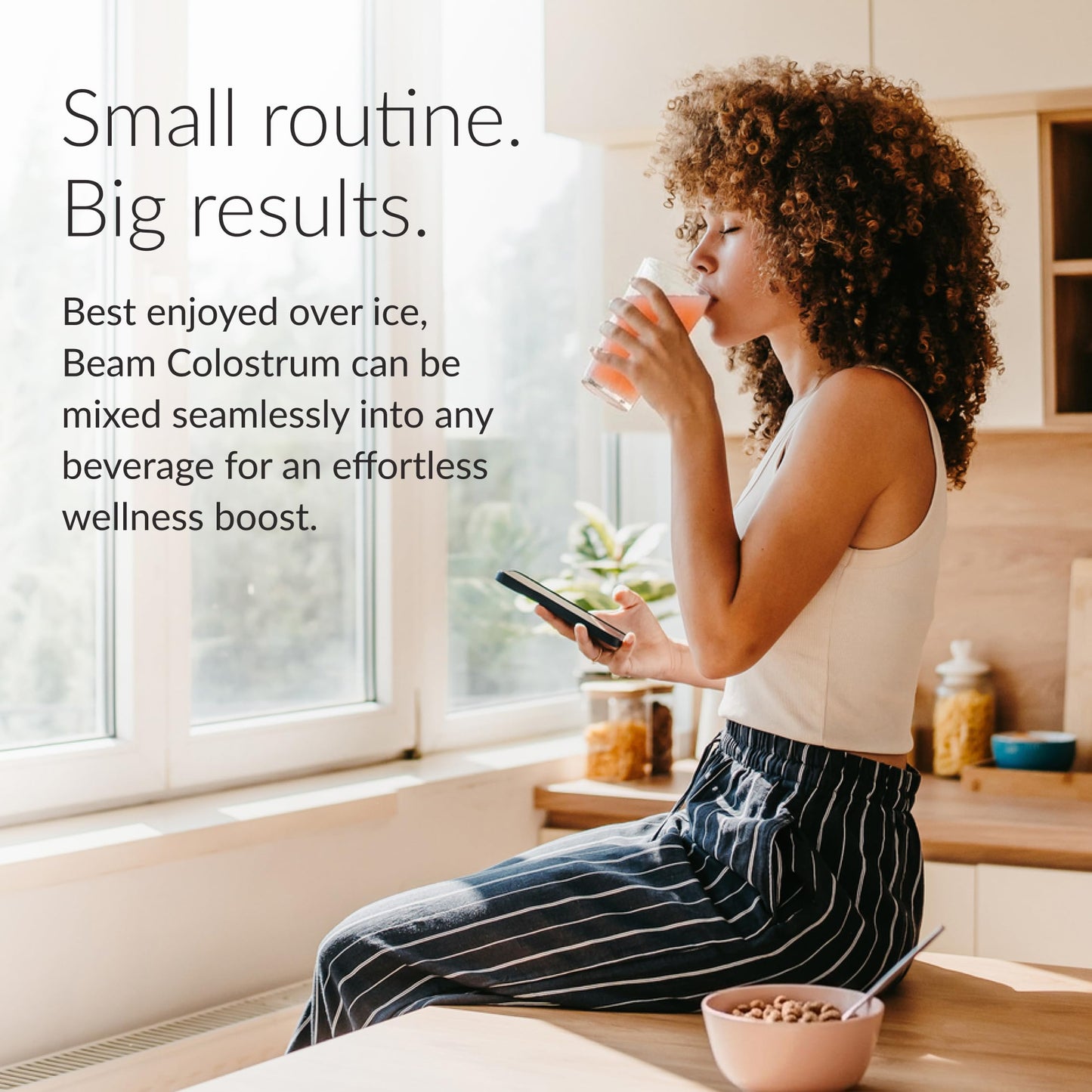 BEAM Unflavored Colostrum Powder I Grass-Fed Pure Whole Bovine Colostrum for Gut Health, Bloating & Immune Support I Non-GMO Recovery Supplement I 3g per Serving I Third-Party Tested I 30 Servings