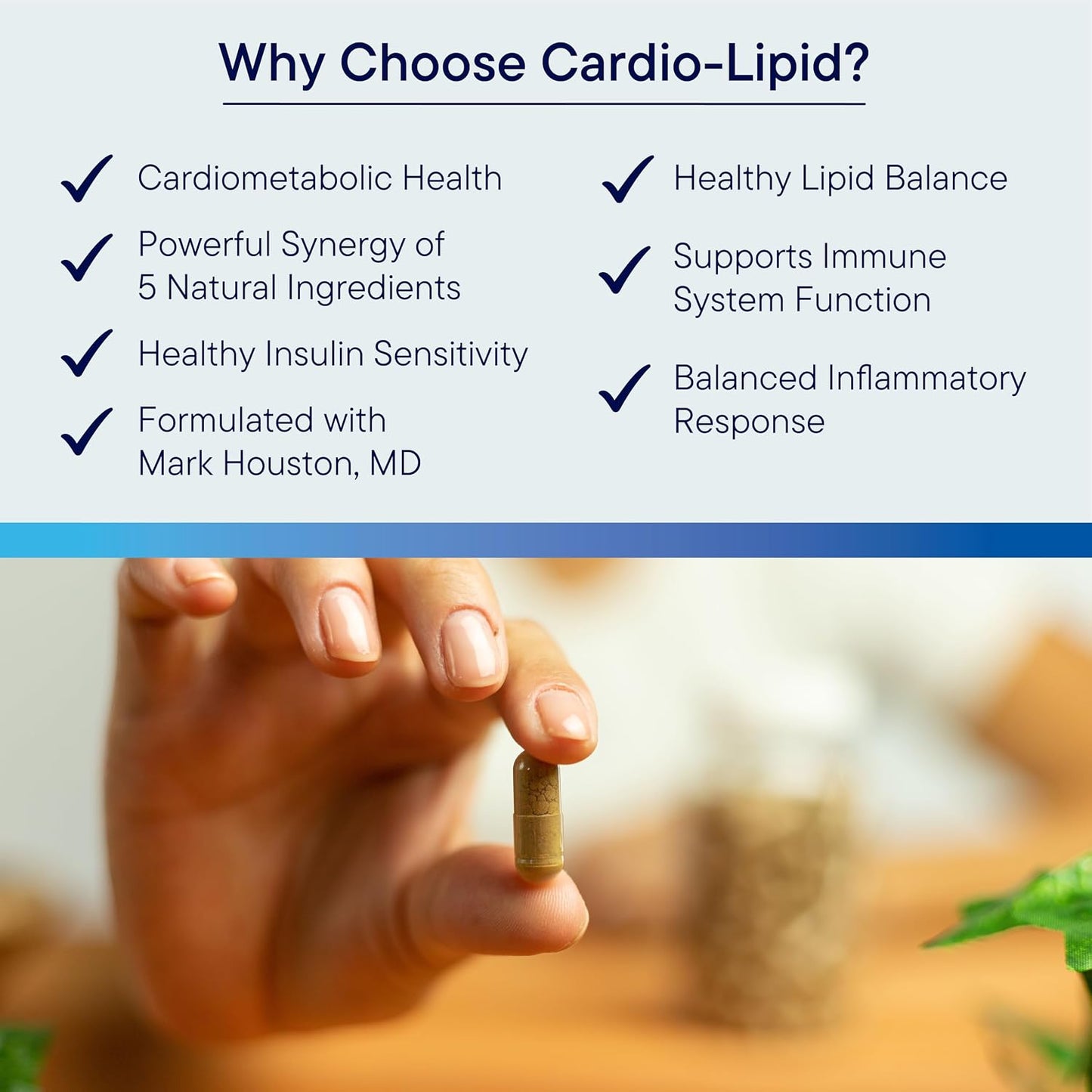 BIOTICS RESEARCH Cardio-Lipid™ - Professional-Grade Cardiovascular Support Formula - Featuring Red Yeast Rice, Phytosterols, Berberine, Garlic & Delta-Tocopherol - Formulated with Mark Houston, MD
