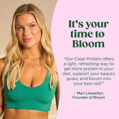 Bloom Strawberry Watermelon Clear Protein and Peach Mango Energy Packets Bundle