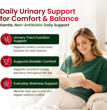 ForestLeaf D Mannose Supplements for Women & Men - D-Mannose 1000mg Capsules with Cranberry, Hibiscus & VIT C - DMannose Pills for UTI, Urinary Tract & Bladder Support - 120 Caps