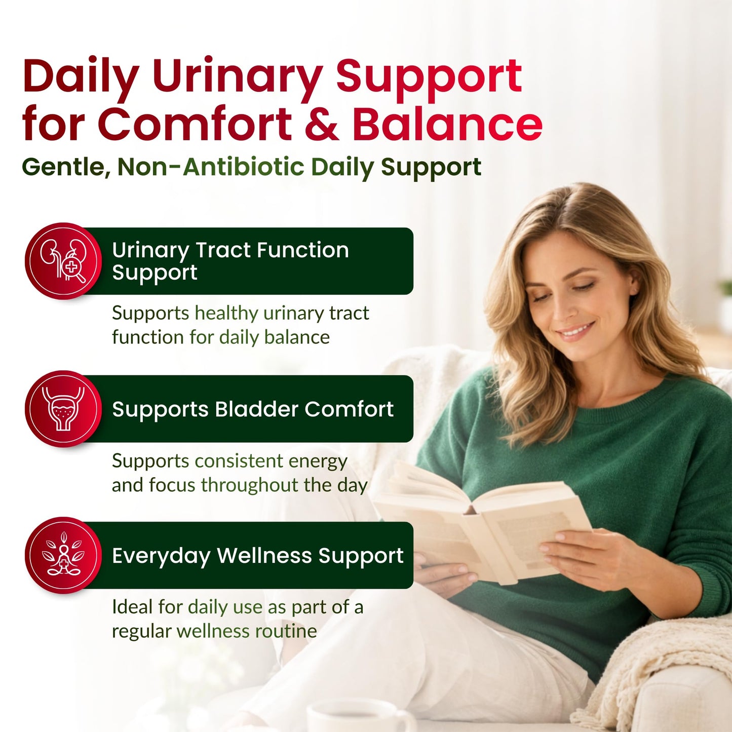 ForestLeaf D Mannose Supplements for Women & Men - D-Mannose 1000mg Capsules with Cranberry, Hibiscus & VIT C - DMannose Pills for UTI, Urinary Tract & Bladder Support - 120 Caps