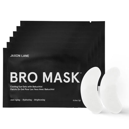 BRO MASK Under Eye Gel Pads: Cooling Eye Patches for Dark Circles and Puffiness