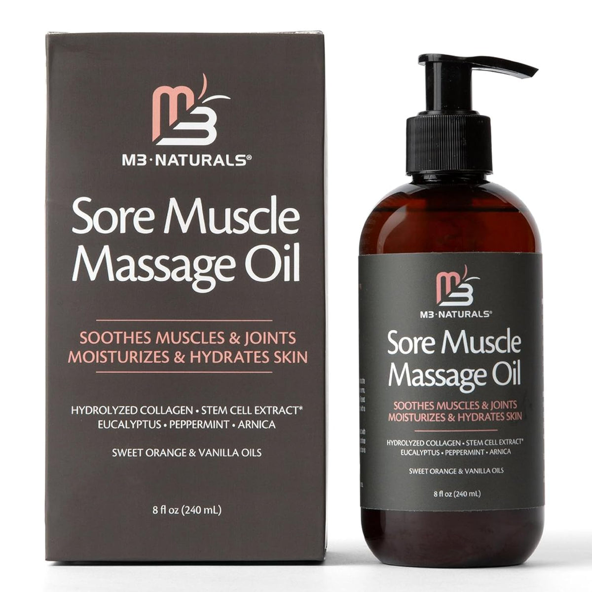 Complete Recovery Bundle with Arnica Massage Oil & Magnesium Lotion for Sore Muscles